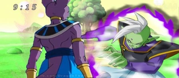 el Dios de la destrucción Bills mata a Zamasu el Dios de la destrucción Bills mata a Zamasu