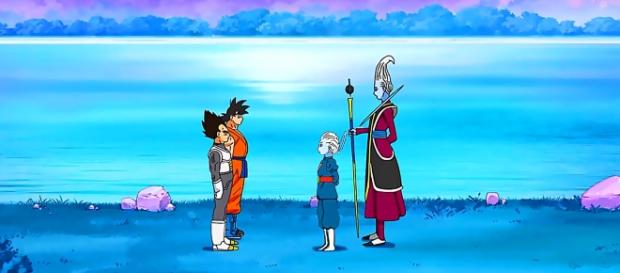 entranamiento de Daishinkan a Vegeta y Son Goku entranamiento de Daishinkan a Vegeta y Son Goku