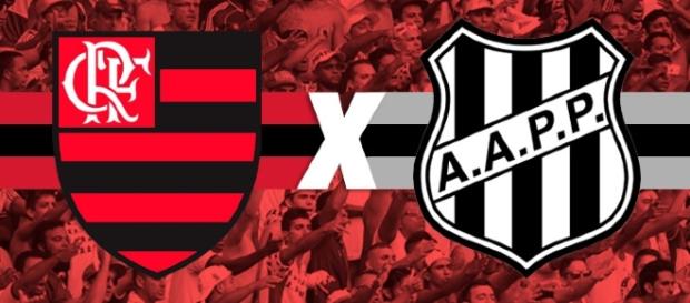 Flamengo enfrenta a Ponte Preta nesta quarta (montagem: Victor Duarte) Flamengo enfrenta a Ponte Preta nesta quarta (montagem: Victor Duarte)
