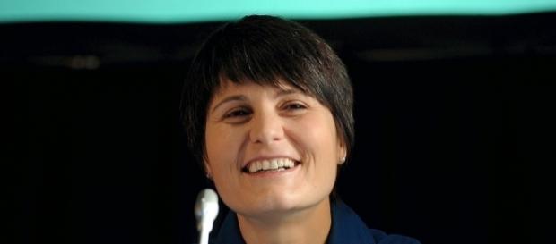 Samantha Cristoforetti, astronauta italiana. Samantha Cristoforetti, astronauta italiana.