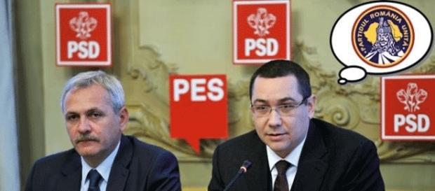 Victor Ponta pense très fort à obtenir le soutien du parti nationaliste PRU, disissent du PSD Victor Ponta pense très fort à obtenir le soutien du parti nationaliste PRU, disissent du PSD