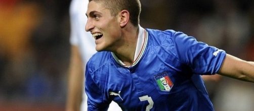 Marco Verratti con la maglia della nazionale.