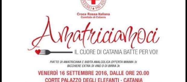 "Amatriciamoci: il cuore di Catania batte per voi" "Amatriciamoci: il cuore di Catania batte per voi"