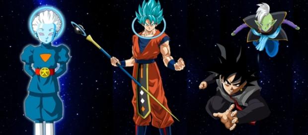 GOKU ENTRENANDO CON DAISHINKAN GOKU ENTRENANDO CON DAISHINKAN