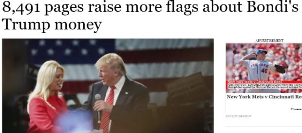 La procureure générale de Floride est une républicaine soutenant le candidat D. Trump La procureure générale de Floride est une républicaine soutenant le candidat D. Trump