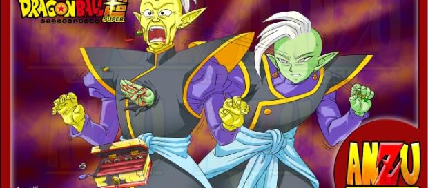 Zamasu asesina a su maestro, fanart jesus campaña y anzu361 Zamasu asesina a su maestro, fanart jesus campaña y anzu361