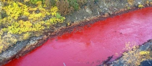 Russian River Mysteriously Turns Blood Red - ABC News - go.com