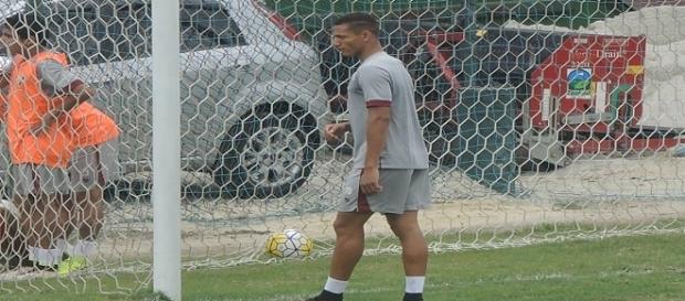 De volta ao Flu após servir Seleção Sub-20, Richarlison pode ser opção contra o Atlético-MG (Foto: Fred Huber/Globoesporte) De volta ao Flu após servir Seleção Sub-20, Richarlison pode ser opção contra o Atlético-MG (Foto: Fred Huber/Globoesporte)