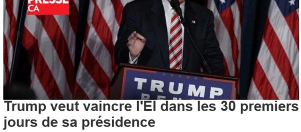 Donald Trump veut renforcer les capacités de défense américaines et vaincre Daesh au plus vite Donald Trump veut renforcer les capacités de défense américaines et vaincre Daesh au plus vite