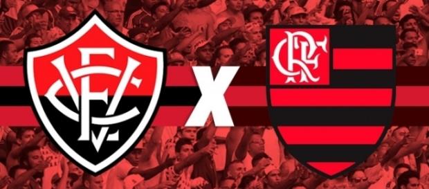 Vitória e Flamengo se enfrentam no sábado Vitória e Flamengo se enfrentam no sábado