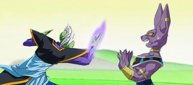 Batalla entre el Bills y Zamasu del presente Batalla entre el Bills y Zamasu del presente