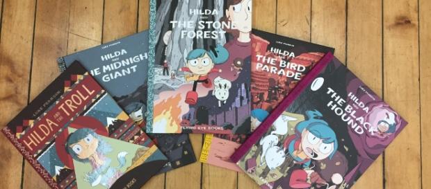 "Hilda" is a series of comic books that is being made into an animated Netflix show in 2018. / Photo via Tucker Stone and Luke Pearson, Nobrow Press. "Hilda" is a series of comic books that is being made into an animated Netflix show in 2018. / Photo via Tucker Stone and Luke Pearson, Nobrow Press.