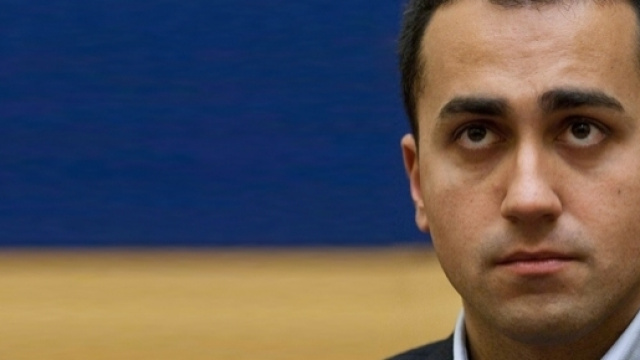 Luigi Di Maio del Movimento 5 Stelle.