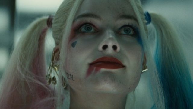 Margot Robbie nei panni di Harley Quinn.