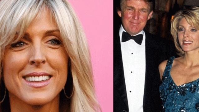 Marla Maples-Trump, ici avec un Donald n'ayant pas eu recours aux services de Jérôme Cahuzac, refusa de poser dans Play Boy