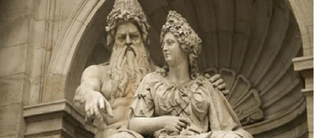 Deuses mitológicos gregos, Zeus e Hera Deuses mitológicos gregos, Zeus e Hera