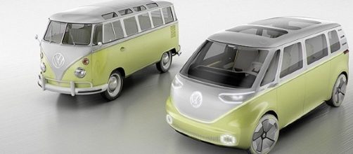 Volkswagen ha presentato il nuovo pulmino elettrico.