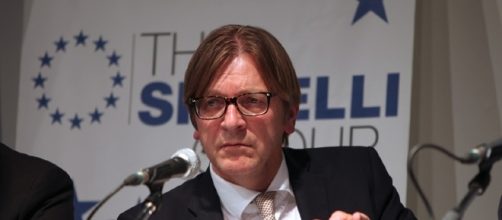 Guy Verhofstadt, capogruppo di Alleanza dei Liberali e Democratici per l'Europa