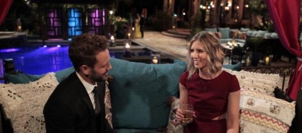Danielle Maltby and "Bachelor" Nick Viall - wetpaint.com Danielle Maltby and "Bachelor" Nick Viall - wetpaint.com