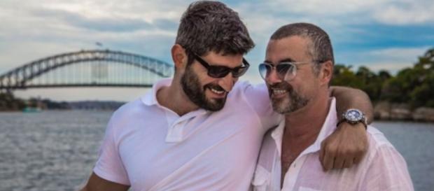 George Michael e Fadi Fawaz: foto profilo Instagram di Fadi Fawaz. George Michael e Fadi Fawaz: foto profilo Instagram di Fadi Fawaz.
