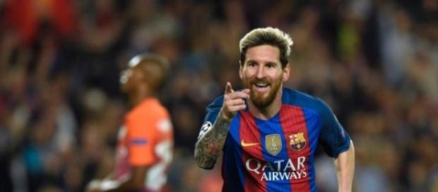 Lionel Messi, craque do Barcelona da Espanha Lionel Messi, craque do Barcelona da Espanha