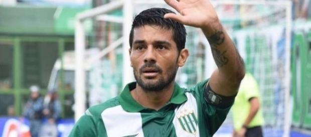 Walter Erviti, jugador de Banfield Walter Erviti, jugador de Banfield