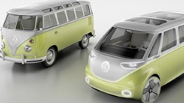 Volkswagen ha presentato il nuovo pulmino elettrico.