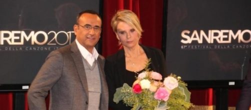 Festival di Sanremo 2017: Carlo Conti e Maria De Filippi conduttori.