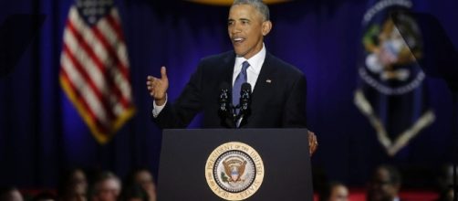 President Obama's farewell address stressed important issues/Photo via harpersbazaar.com