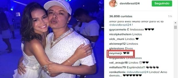 Bruna comemorou entrada de ano em mansão de Neymar Bruna comemorou entrada de ano em mansão de Neymar