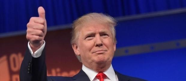 Donald Trump and the press meet -photo Blasting news support Donald Trump and the press meet -photo Blasting news support