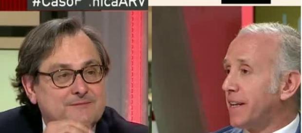 Eduardo Inda y Francisco Marhuenda responden a los tuits de De Paolis Eduardo Inda y Francisco Marhuenda responden a los tuits de De Paolis