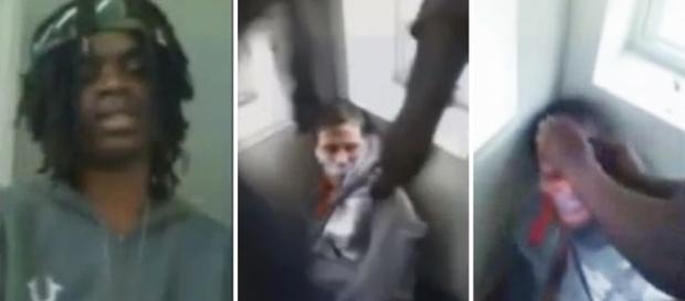 Jovem com deficiência mental é torturado por quatro pessoas que fizeram transmissão ao vivo das agressões. Jovem com deficiência mental é torturado por quatro pessoas que fizeram transmissão ao vivo das agressões.