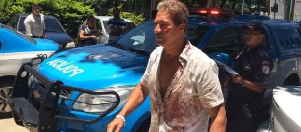 Turista que reagiu e brigou com ladrão em Ipanema também é preso Turista que reagiu e brigou com ladrão em Ipanema também é preso