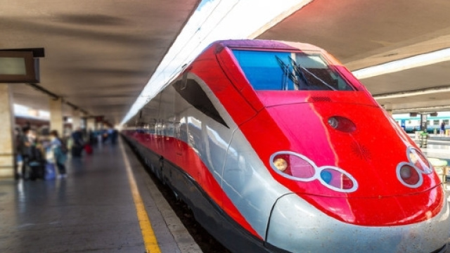 Il treno Frecciarossa di Trenitalia.