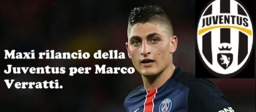 Calciomercato: Maxi rilancio della Juventus all'offerta dell'Inter per Marco Verratti