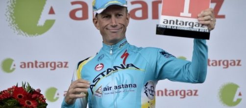 Lieuwe Westra in maglia Astana