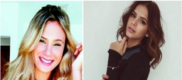 Atriz resolveu tirar satisfações com a modelo loira - Reprodução/Internet Atriz resolveu tirar satisfações com a modelo loira - Reprodução/Internet
