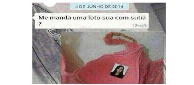 Cuidado ao pedir nudes na internet Cuidado ao pedir nudes na internet