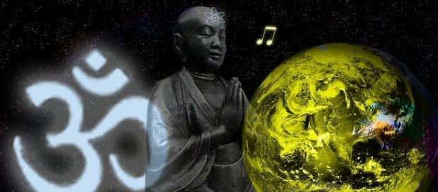 Das indische OM-Mantra und der Klang der Sonne weisen dieselbe Frequenz auf Das indische OM-Mantra und der Klang der Sonne weisen dieselbe Frequenz auf
