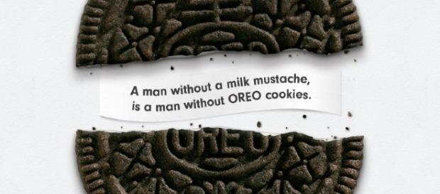 Hombre sin leche en su bigote es hombre sin galletas Oreo Hombre sin leche en su bigote es hombre sin galletas Oreo