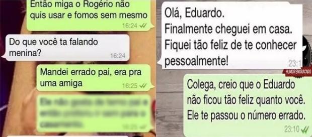 Preste muita atenção ao enviar mensagens pelo Whatsapp Preste muita atenção ao enviar mensagens pelo Whatsapp