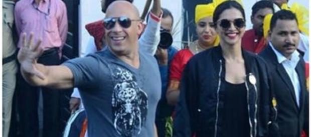 Vin Diesel arrived in Mumbai for xXx Return of Xander Cage / Photo screencap from Bollyhungama via Twitter Vin Diesel arrived in Mumbai for xXx Return of Xander Cage / Photo screencap from Bollyhungama via Twitter
