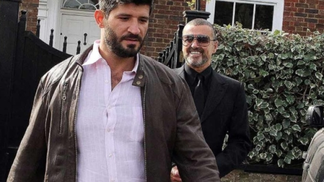 George Michael e Fadi Fawax insieme
