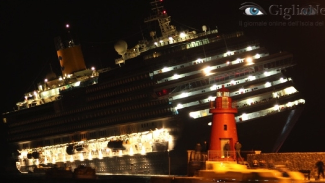 Naufragio Concordia: quinto anniversario - Isola del Giglio