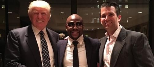 Donald Trump meets Floyd Mayweather as President-elect hosts ... - mirror.co.uk