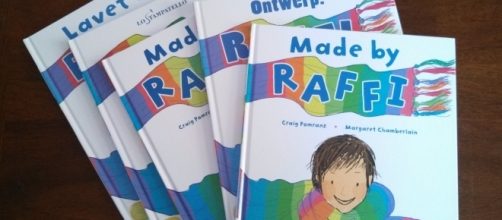 'Made by Raffi' is about a boy who likes to sew. / Photo via Craig Pomranz, used with permission.