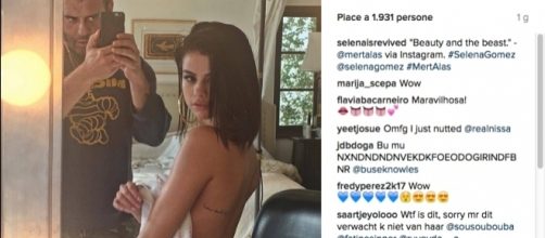 Selena Gomez in topless su Instagram Credits: Instagram