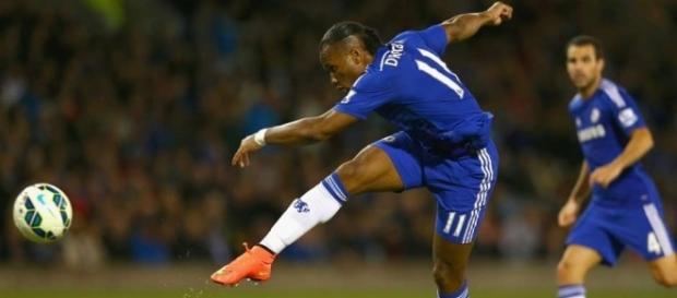 Com passagem marcante no Chelsea, Drogba não consegue ter uma boa temporada desde 2013 (Créditos: Goal.com - goal.com) Com passagem marcante no Chelsea, Drogba não consegue ter uma boa temporada desde 2013 (Créditos: Goal.com - goal.com)