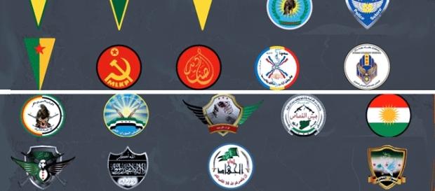 Diverses composantes non-kurdes sont ralliées aux YPG et plus largement, les autres composantes des Forces démocratiques syriennes sont des alliées Diverses composantes non-kurdes sont ralliées aux YPG et plus largement, les autres composantes des Forces démocratiques syriennes sont des alliées